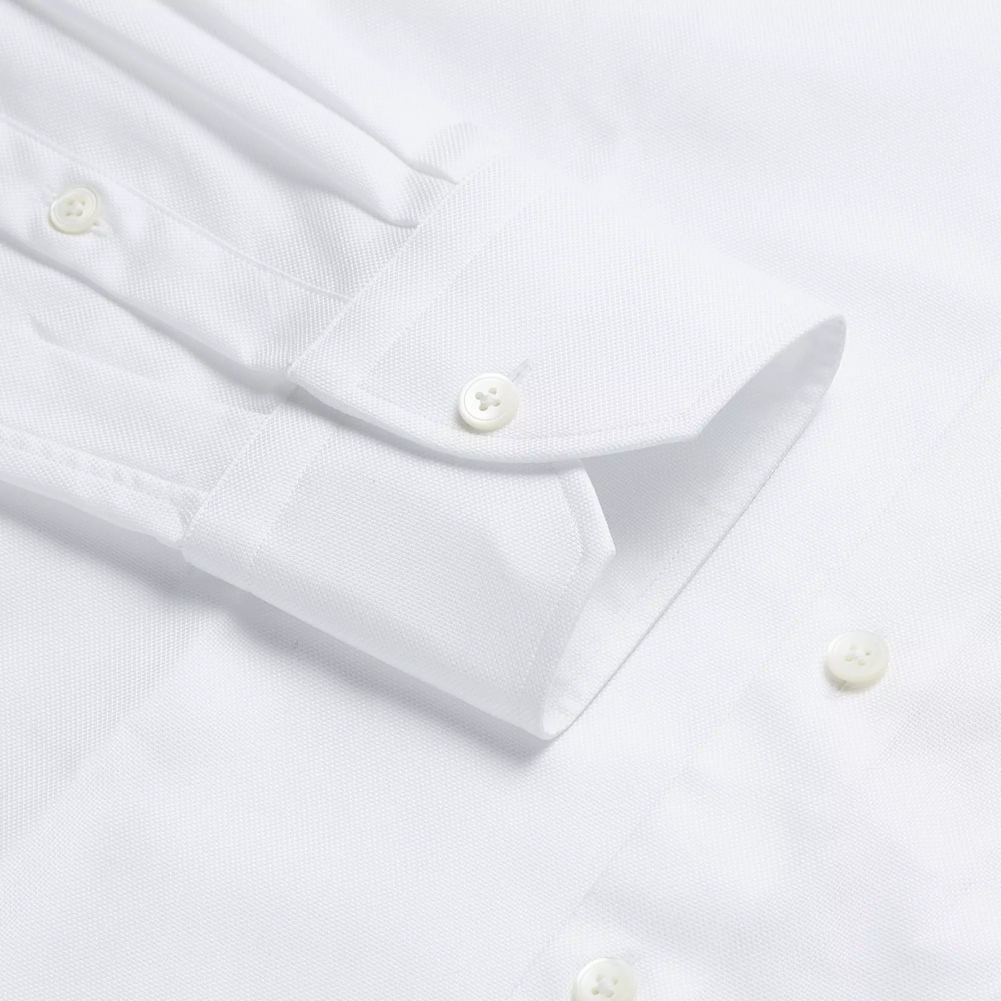 White Slim Fit Royal Oxford Formal Shirt