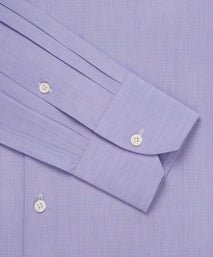 Blue Classic Fit End on End Formal Shirt