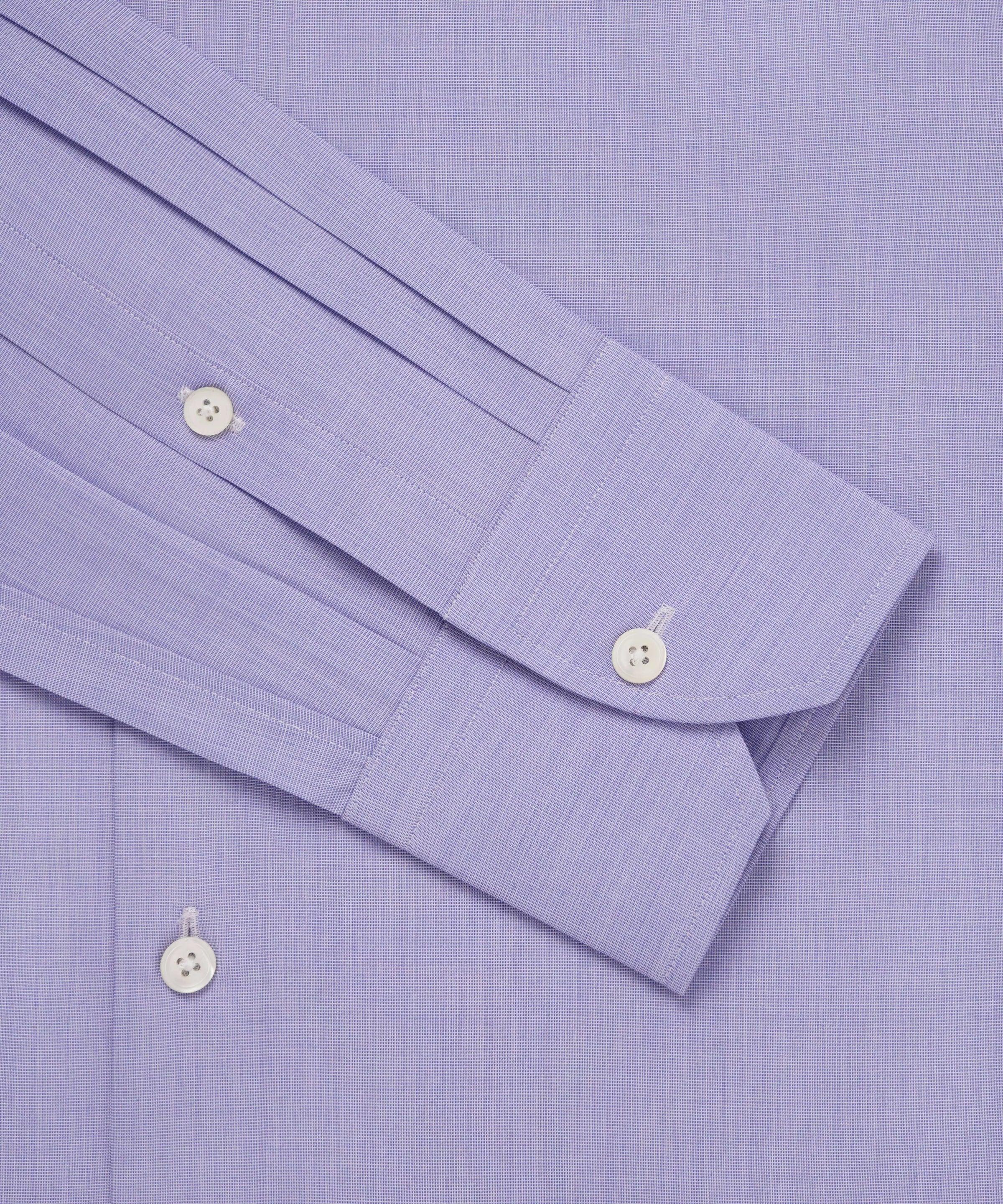 Blue Classic Fit End on End Formal Shirt